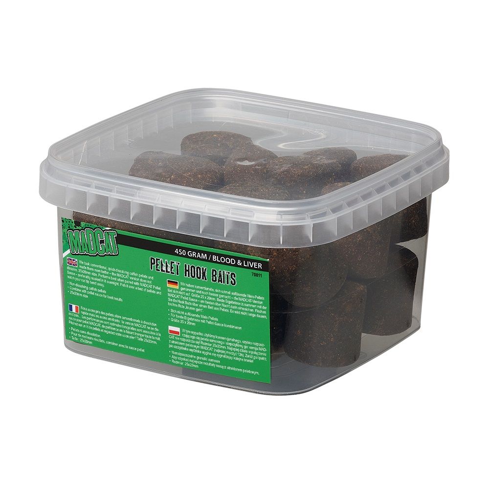 DAM MADCAT PELLET HOOK BAIT - 25X20 MM - SQUID (CALAMARO)