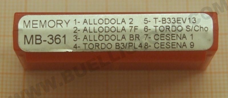 MULTISOUND MEMORIA 8 CANTI PER RIPRODUTTORE CANTI DIGITALE D8 POCKET - SCHEDA MB-361