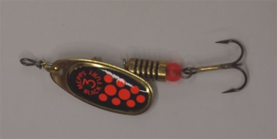 MEPPS ROTANTE COMET BLACK FURY ORO ORANGE - N.3