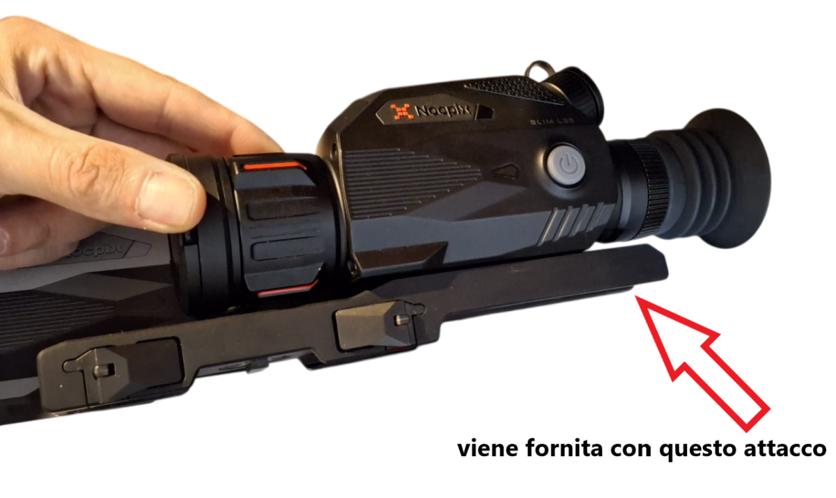 SLIM SL35 CANNOCCHIALE TERMICO DA MONTARE SULL'ARMA OBIETTIVO - NOCPIX  
