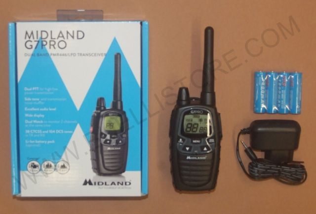 MIDLAND G7 PRO, PREZZO SINGOLO PZ. PER ACQUISTO MINIMO DI 2 PZ. 