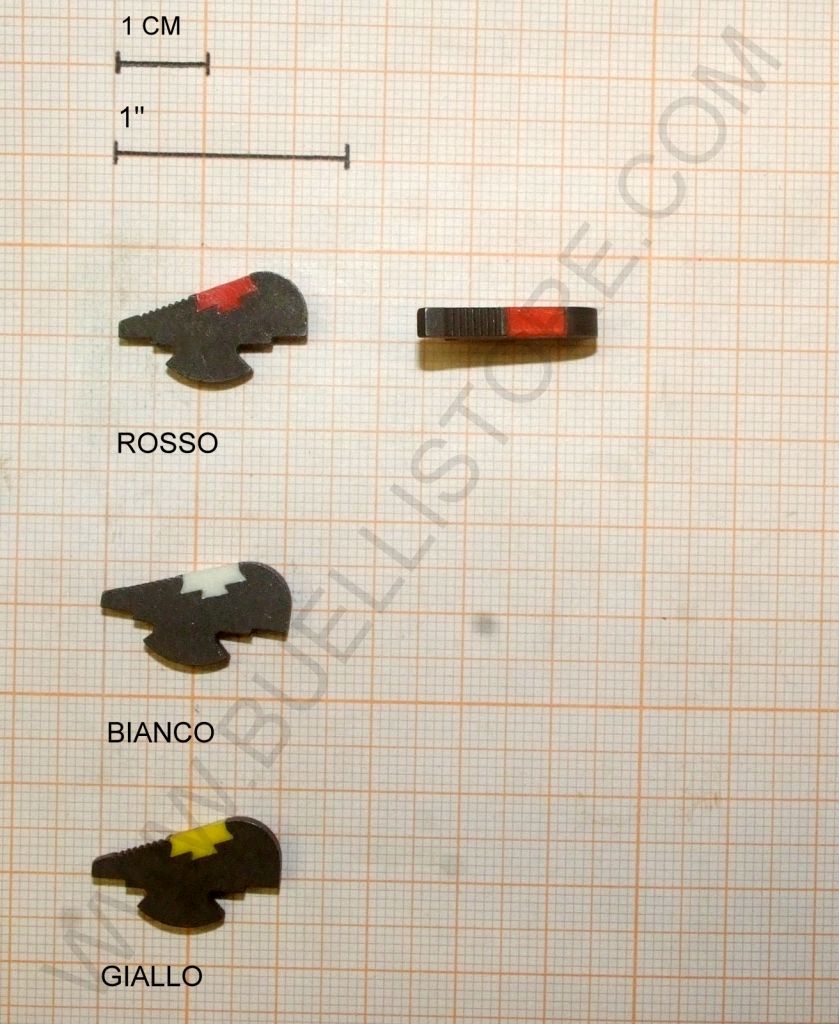 D&W REVOLVER M-8/15 MIRINO BIANCO