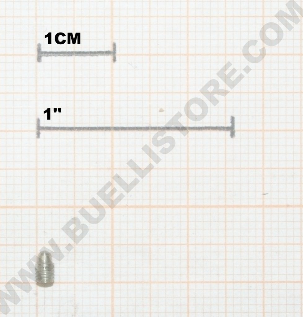 mirino metallico intermedio per bindelle con filettature da 2.6 mm 