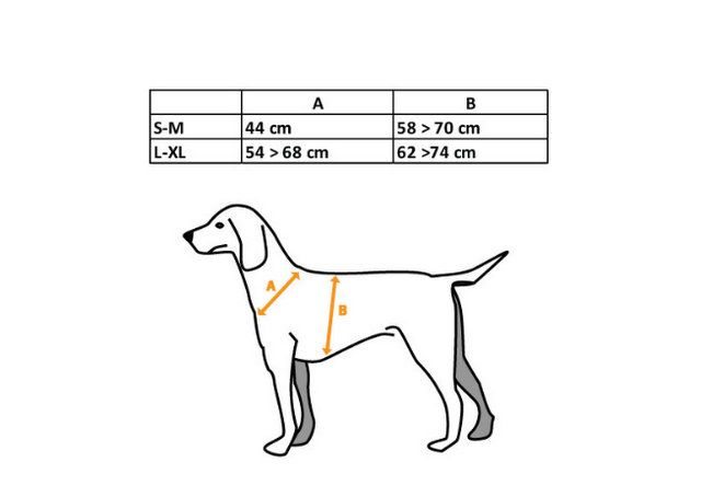 RISERVA | MANTELLINA PER CANI ALTA VISIBILITA' TG L/XL