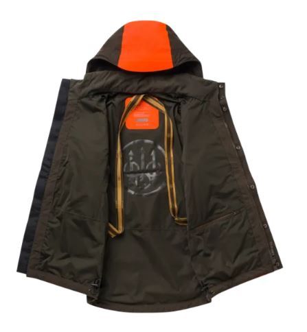 BERETTA - GIACCA UOMO DA CACCIA THORN RESISTANT EVO - ARANCIO E MARRONE