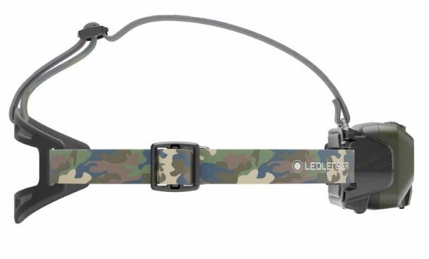 LED LENSER TORCIA FRONTALE HF8R CORE RGB CAMO - 1600 LUMEN - 210 METRI