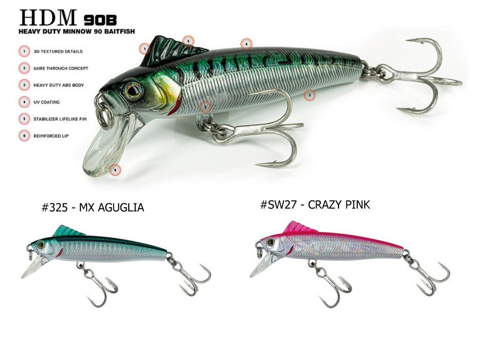 molix heavy duty minnow 90 baitfish