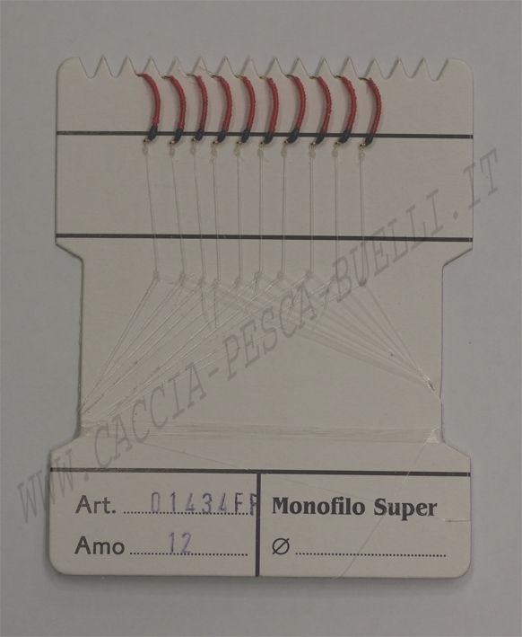 MONTATURE COREGONI A 10 AMI - AMO:12 - MOD77 FINE