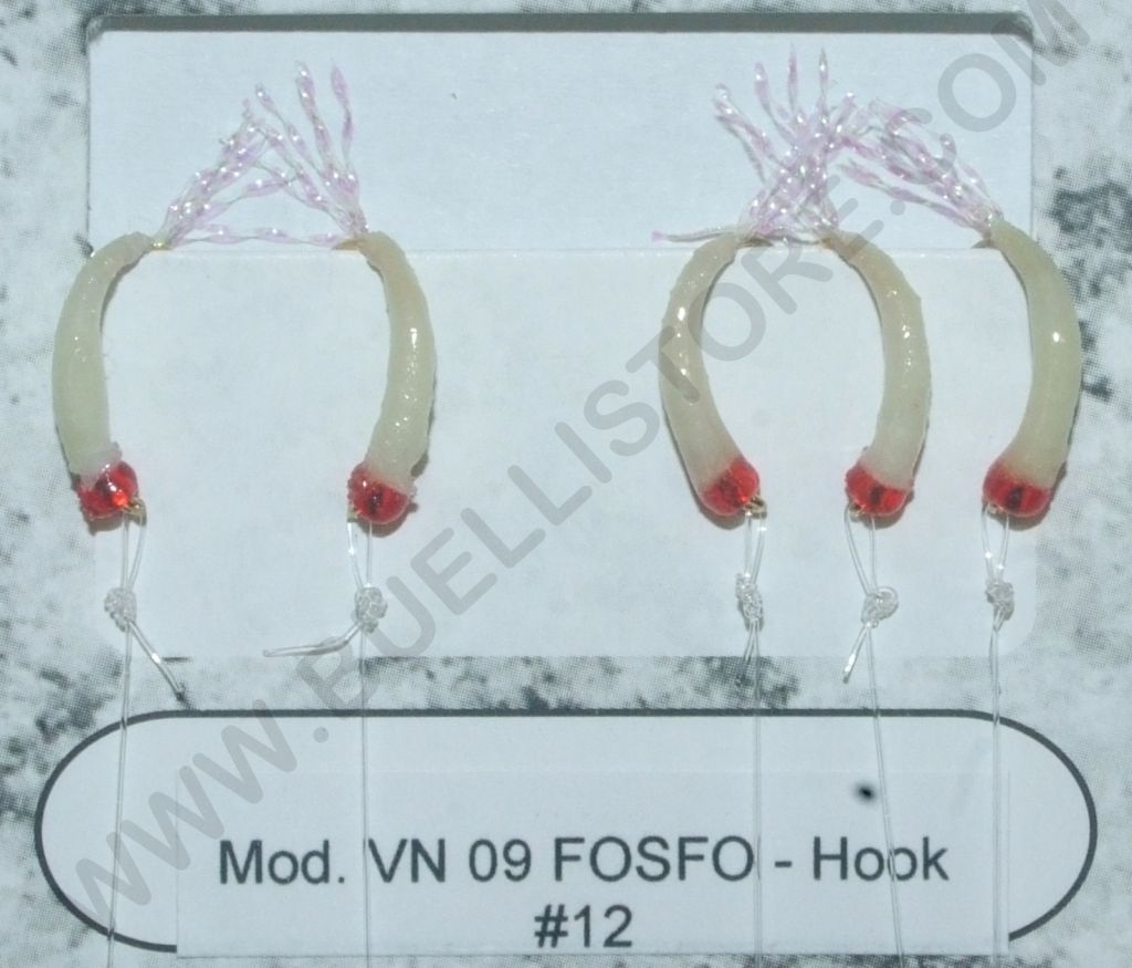 KILLER AMETTIERA PER SARDINA 5 AMI CON TESTINA ROSSA E CORPO FOSFORESCENTE 