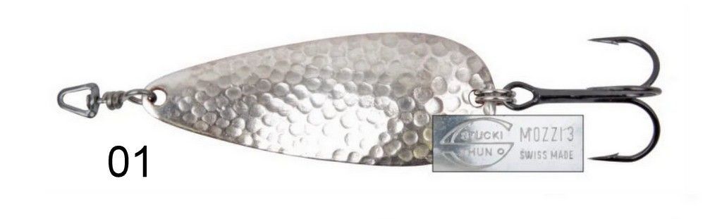 MOZZI ONDULANTE MARTELLATO 4.5 cm - STUCKI THUN ARGENTO 01