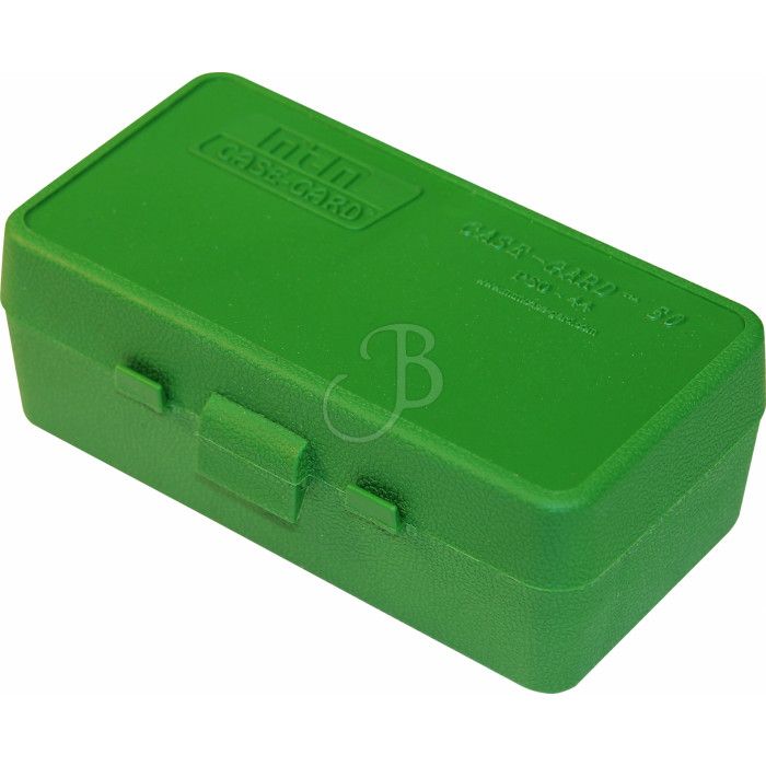 SCATOLA PORTACOLPI 50PZ CAL.9 VERDE TRASPARENTE