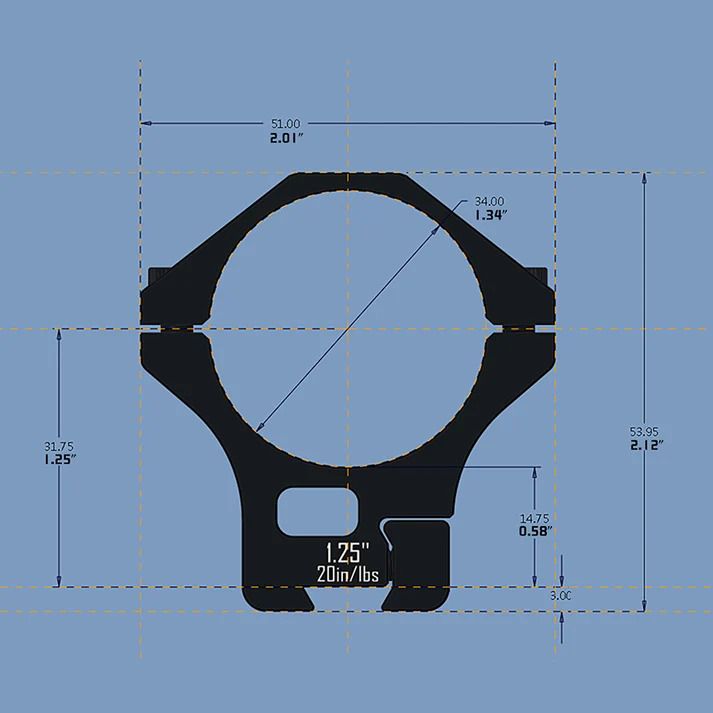 ANELLI DISCOVERY OPTICS 11 mm -30 mm - 34 mm - MEDI
