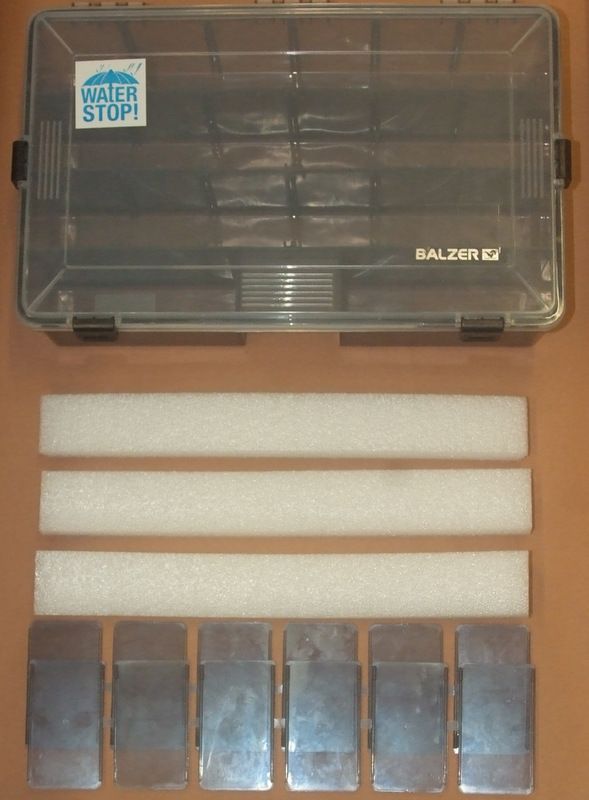 BALZER SCATOLA PESCA MULTIFUNZIONE ANTI ACQUA 