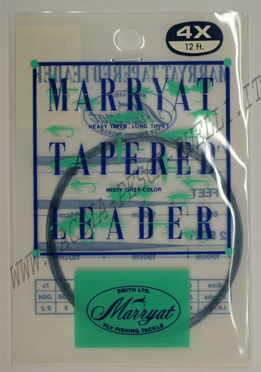 MARRYAT TAPERED LEADER 6X-12FT