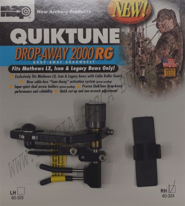QUIKTUNE DROP-AWAY NAP ARROWREST RH