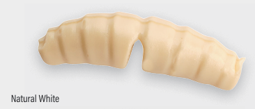 BERKLEY POWERBAIT ACTION  WAXIES 2 CM - NATURAL WHITE