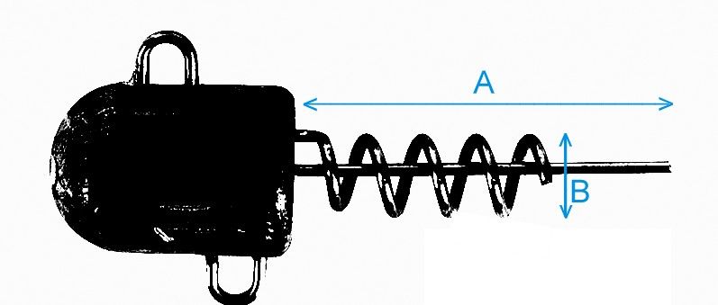 FOX RAGE CORKSCREW BULLET JIG HEADS (3 PACK)