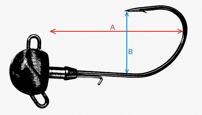OMTD BIG JIG HEAD OJ1200 - 6/0 42 G