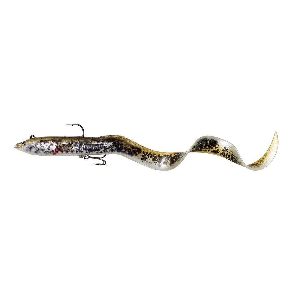 SAVAGE GEAR - 4D REAL EEL - 20 CM - 38 GRAMMI - OLIVE PEARL PHP