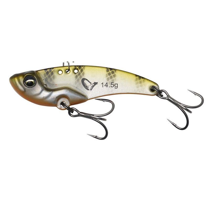 SAVAGE GEAR - VIB BLADE -5,5 CM - 14,5 GR - OLIVE SILVER STRIPES