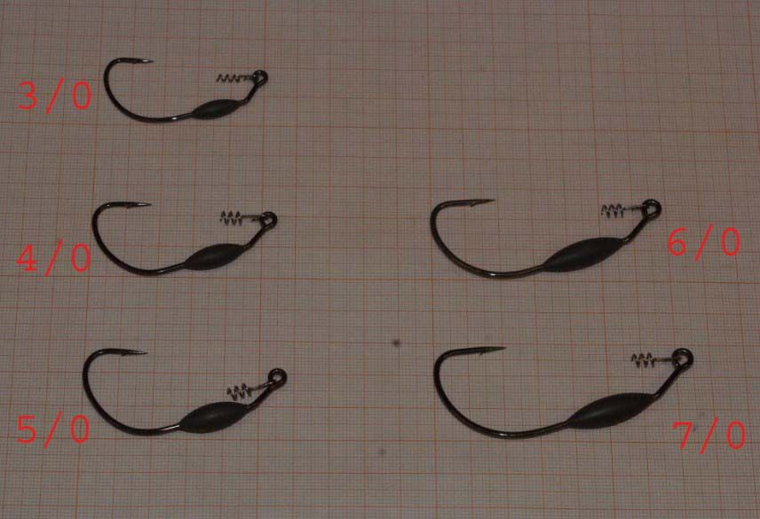 OMTD T-SWIMBAIT WEIGHTED SERIE OH1500 SIZE 7/0