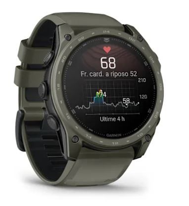 NUOVO OROLOGIO GARMIN TACTIX 8 AMOLED - 51 MM - OLIVE DRAB