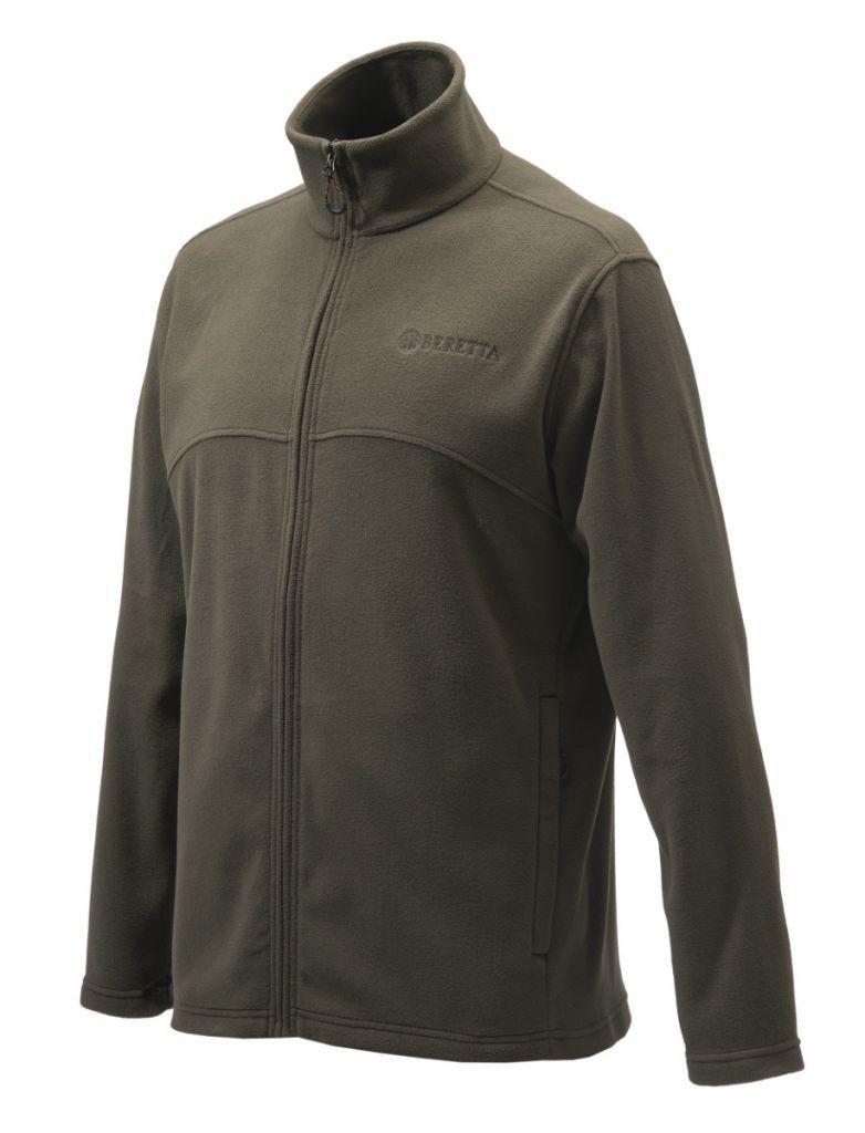 PILE LEGGERO FULL ZIP FLEECE - BERETTA CIOCCOLATO L