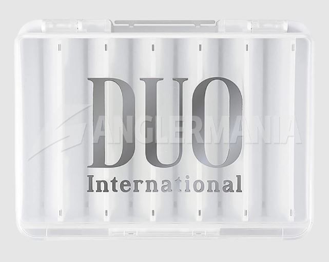 DUO SCATOLA PER ESCHE CON SCOMPARTI - BIANCO/ARGENTO