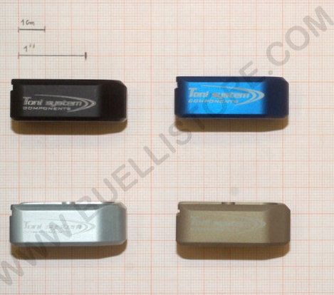 TONI SYSTEM PAD GLOCK STANDARD PER CAL 9/40 ARGENTO