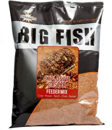 BIG FISH EXPLOSIVE CASTER FEEDER MIX - 1,8KG