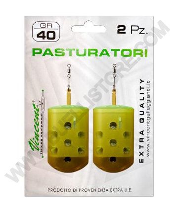 PASTURATORI CON FORI  REGOLABILI - 2PZ - 60 GR