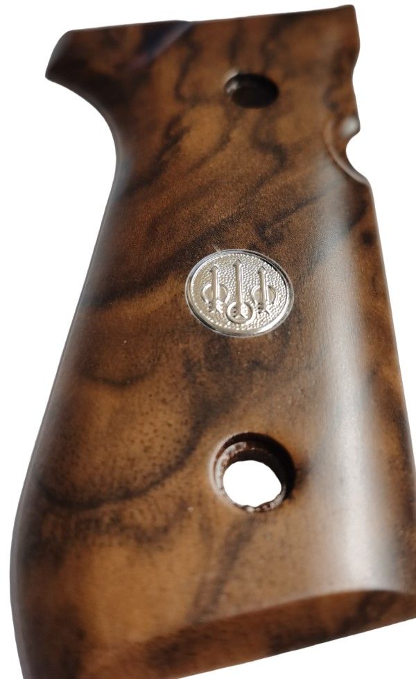 BERETTA COPPIA GUANCETTE LUXURY IN LEGNO DI NOCE PER SERIE 92 96 98 FS 