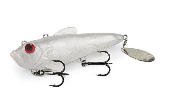 MOLIX SPIN SHAD 110 - PEARL WHITE