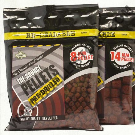 DYNAMITE BAITS THE SOURCE PELLETS PRE DRILLED 8 mm 