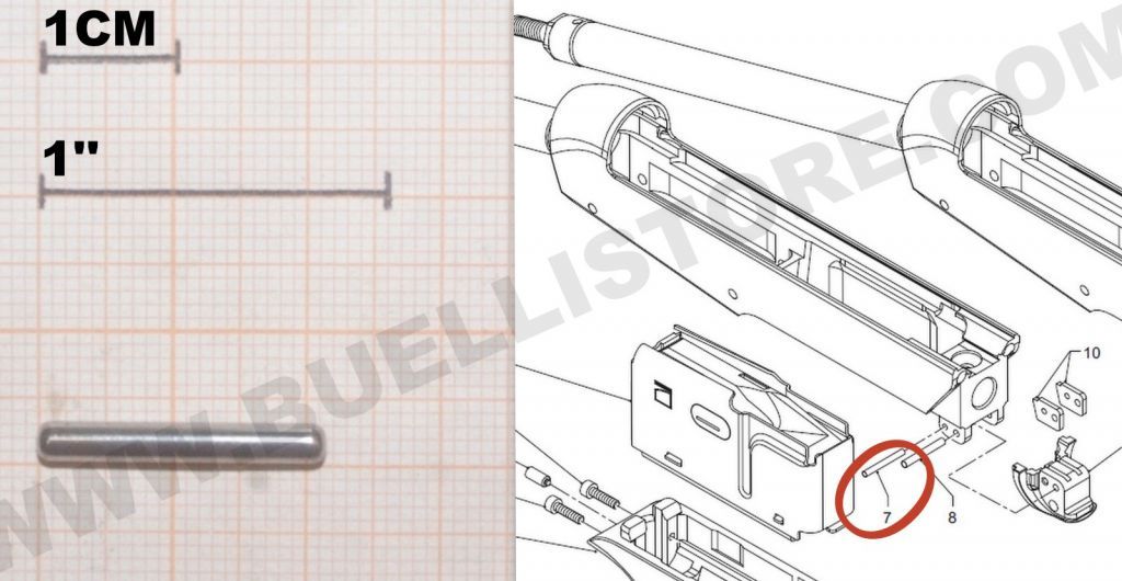 BENELLI ARMI - RICAMBIO PERNO PER ARGO & R1