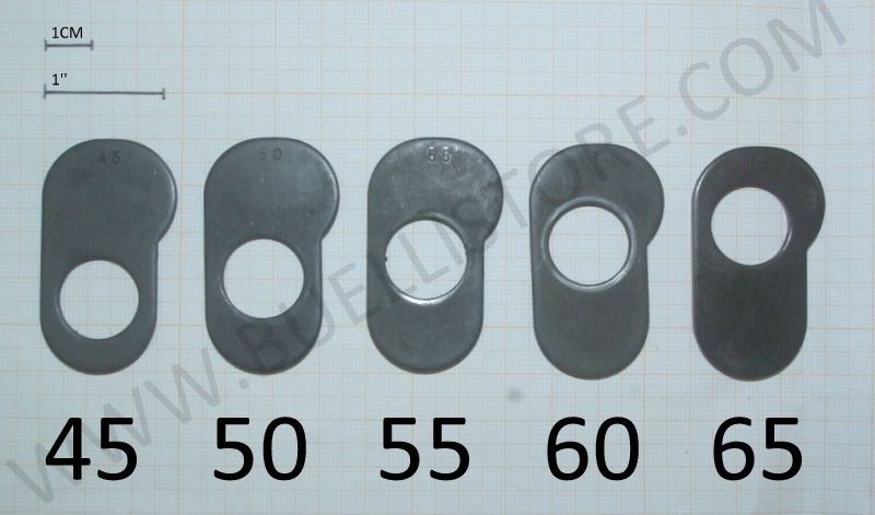 BERETTA PIASTRINA PIEGA CALIBRO 12 E 20 INCLINAZIONE 50