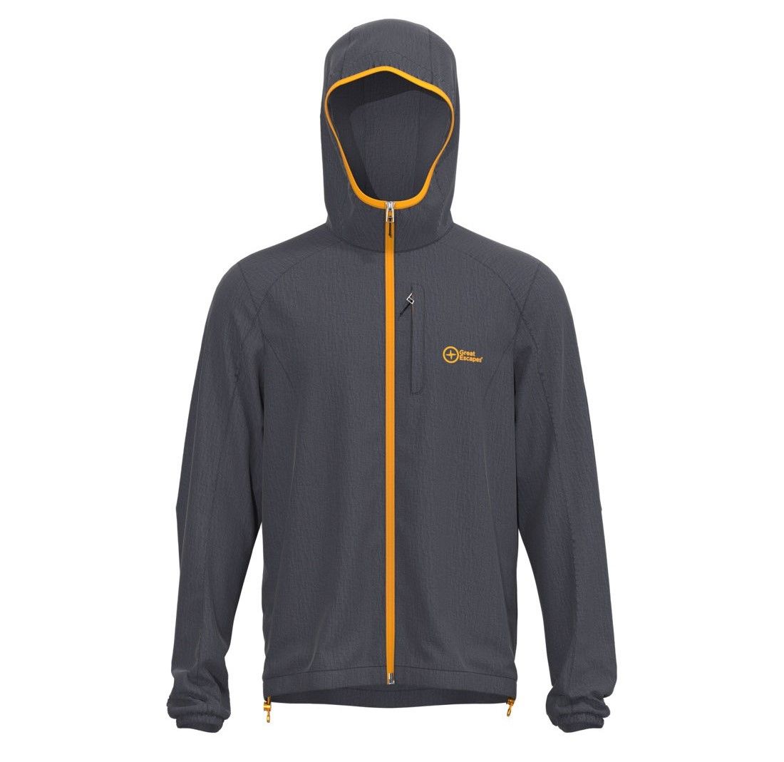 PICOS - GIACCA ULTRALEGGERA DA UOMO IDROREPELLENTE E ANTIVENTO ESTIVA TG XXL