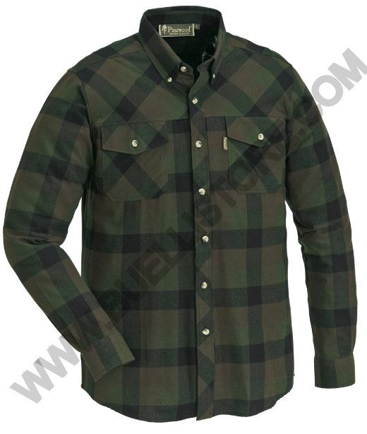 PINEWOOD - CAMICIA IN FLANELLA - MANICA LUNGA - TG L