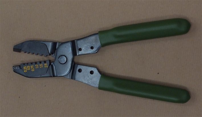 PINZA PER TRONCARE CAVETTI E CRIMPARE COPPER TUBE