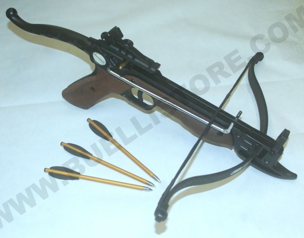 BALESTRA SKORPION MANICO LEGNO COMPLETA