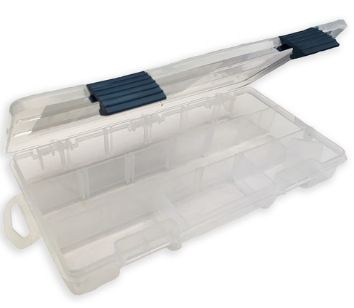 PLANO SCATOLA PORTA ESCHE CONFIGURABILE 23 X 12 X 3.5 CM - MOD. 3500