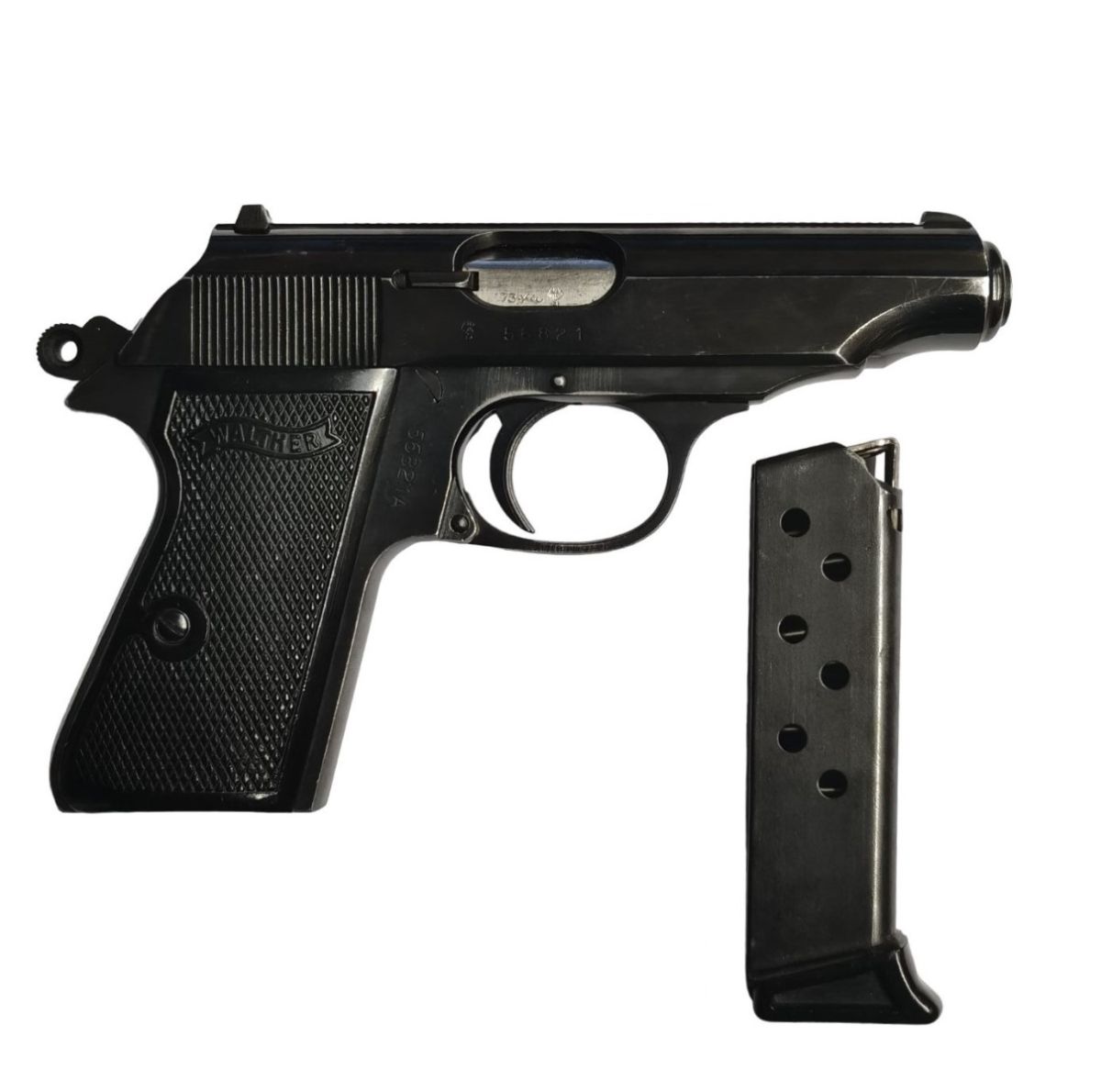 WALTHER PP CAL. 9 MM CORTO SEMIAUTOMATICA USATA PARI AL NUOVO