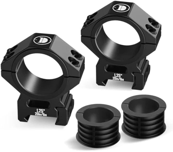 ANELLI DISCOVERY OPTICS PICATINNY MEDI PER 1 