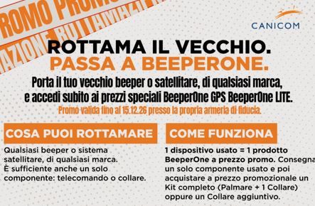 PROMOZIONE CON ROTTAMAZIONE - CANICOM COLLARE AGGIUNTIVO BEEPERONE LITE