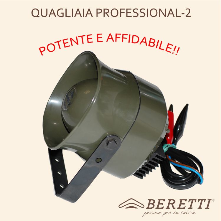 BERETTI QUAGLIAIA PROFESSIONAL 2 + TIMER T24