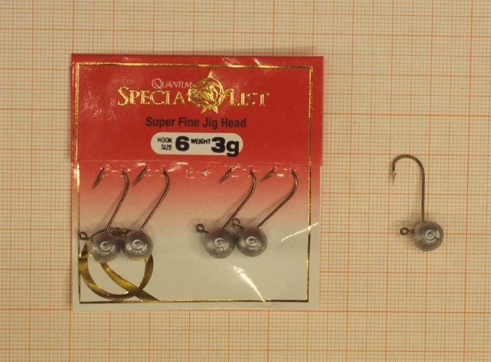 QUANTUM SUPER FINE JIG HEAD - 3G