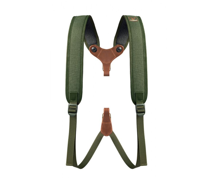 RISERVA - TRACOLLA DOPPIA PER FUCILE / CARABINE - IN CORDURA R2034 VERDE