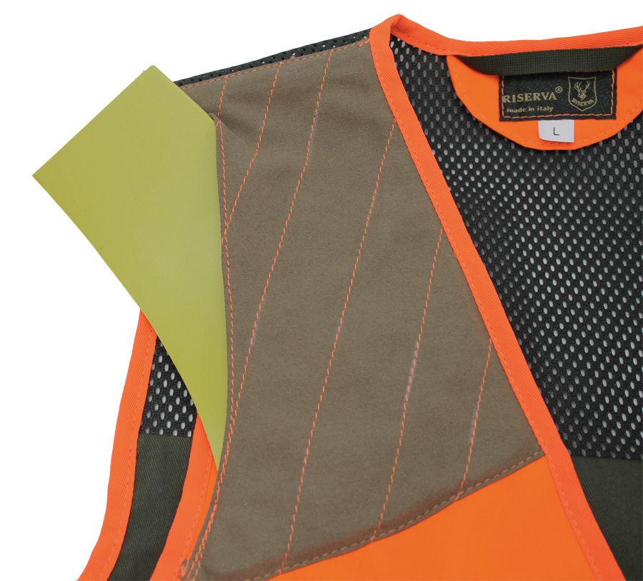 RISERVA | GILET CACCIA ALTA VISIBILITA' (R2229)