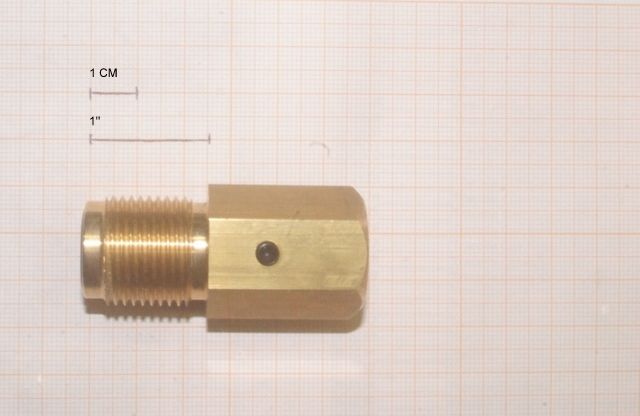 RACCORDO PCP 3/4'' PER BOMBOLA 300 BAR