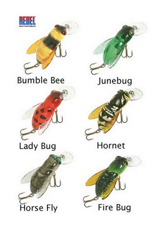 rebel bumble bug calabrone esca artificiale 